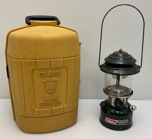 1989 Coleman Lantern With Funnel And Carrying Case