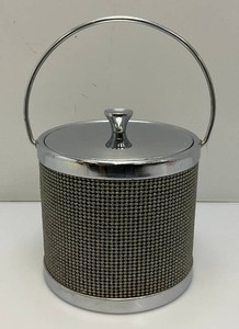 Vintage Mid-Century Mesh Ice Bucket
