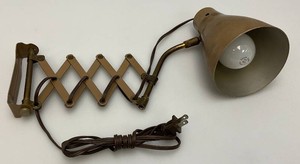 Vintage Mid Century Working Scissor Wall lamp