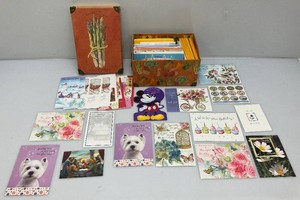 Misc. 1980s Greeting Cards Including DISNEY And More In Heavy Duty Storage Box