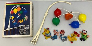 Vintage Raggedy Ann & Andy Musical Mobile In Original Box
