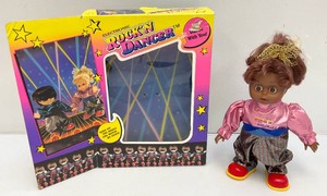 Vintage RARE Electronic Rockn Dancer Doll Pre-Owned In Original Box