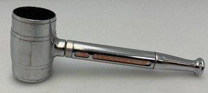 Vintage Mid-Century Chrome Bartender Tool 2 12 x 6 34