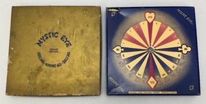 Vintage 1950s RARE Mystic Eye Psychometer Lie Detector Pendulum Game (Needs String) In Original Box