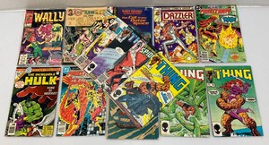 Misc. 35, 50, 60 & 65 Cent Comics Including The Six Million Dollar Man And More