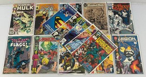 Misc. Comics Including The Hulk And More (Bagged And Carded)