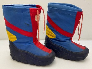 Vintage 1980s Colorful SCATS Brand Moon Boots Size 7-8