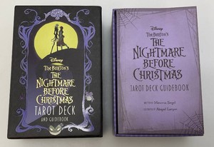 Collectible Disney Tim Burtons The Nightmare Before Christmas Tarot Deck & Guidebook