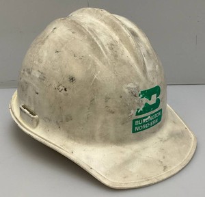 Vintage Burlington Northern Hard Hat