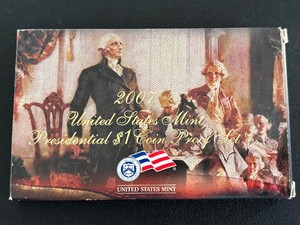 2007-S Presidential Dollar Proof Set