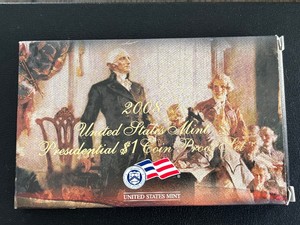 2008-S Presidential Dollar Proof Set