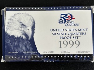 1999-S State Quarter Proof Set