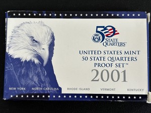 2001-S State Quarter Proof Set