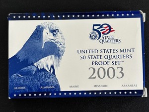 2003-S State Quarter Proof Set