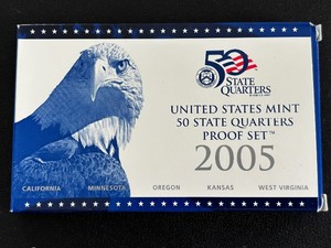2005-S State Quarter Proof Set