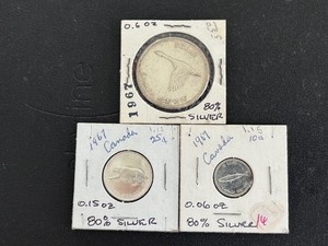 Silver Canadian Coins