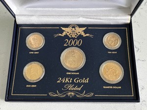 2000 Mint Set 24K Layered