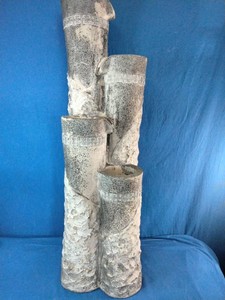 Indooroutdoor cascading water fountain