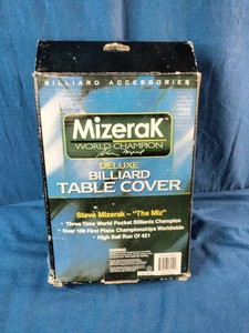 Mizerak World Champion Deluxe Billiard Table Cover