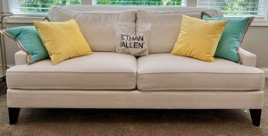 Ethan Allen Emerson Upholstered Sofa - Matches Lot 7