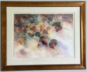 Framed Floral Watercolor