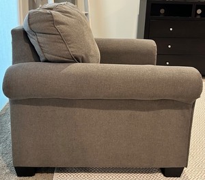 Ashley Furniture Grey Accent Chair - Matches lot 20