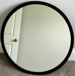 Round Metal Wall Mirror