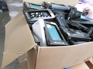 Large resale box of cell phone case...