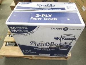 30 Rolls Sparkle paper owel...