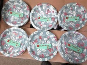 6 38 Count 8.5 paper plates...