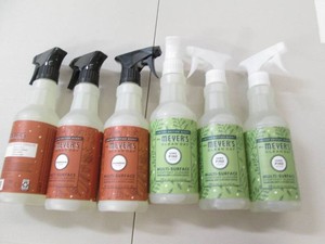 6 16 Oz spray bottles of Mre Meyers...