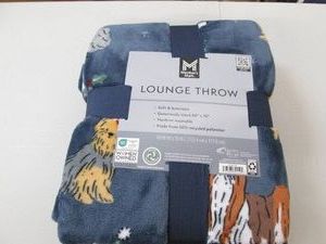 Plush throw 60 x 70...