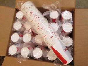 1000 16 oz Coca Cola paper cups...