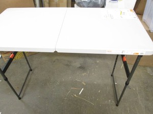 HDX 4 Foot adjustable height table...
