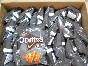24 Doritos sweet and tangy BBQ chip...