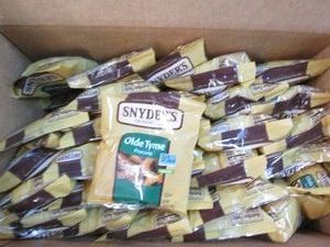 60 1.5 oz Snyders olde tyme pretzel...
