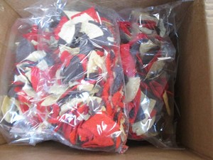 6 Large bags of tortilla chips...