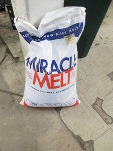 50 Pound bag of miracle ice melt...