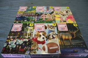 6-500 Piece Puzzles...