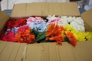 Case of Artificial Flowers...