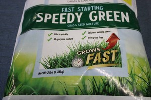 3Lb bag of grass seed mixture...