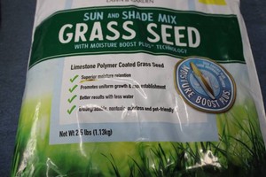 2.5Lb bag of grass seed...
