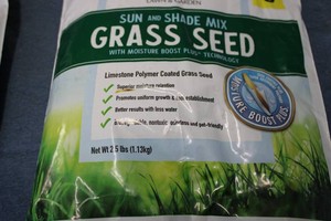 2.5Lb bag of grass seed...