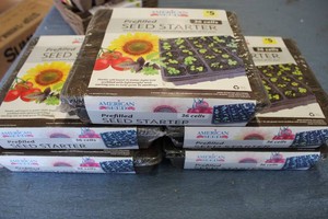 5 Prefilled Seed Starters 36cells e...