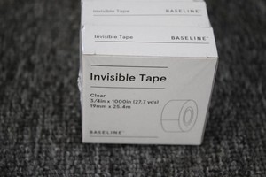 Invisible Tape Clear 34in x 1000in...