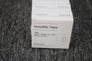 Invisible Tape Clear 34in x 1000in...
