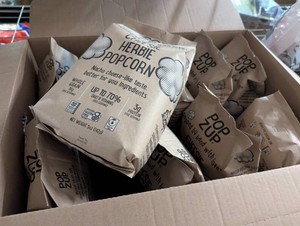 10 Bags PopZup cheese herbie popcorn