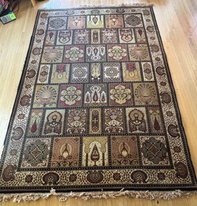 LR - Patchwork Medallion Design Area Rug