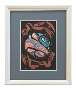 LR - Northwest Coast Design Print by Robert Davidson