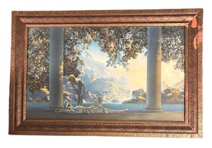LLR - Daybreak Framed Print Maxfield Parrish
